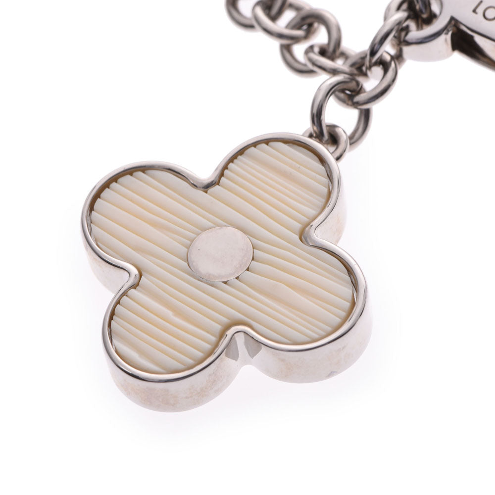 ルイヴィトン M65085 ビジューサック チャーム ホワイト イヴォワール ルイヴィトンビジューサック フルール バッグチャーム 14127