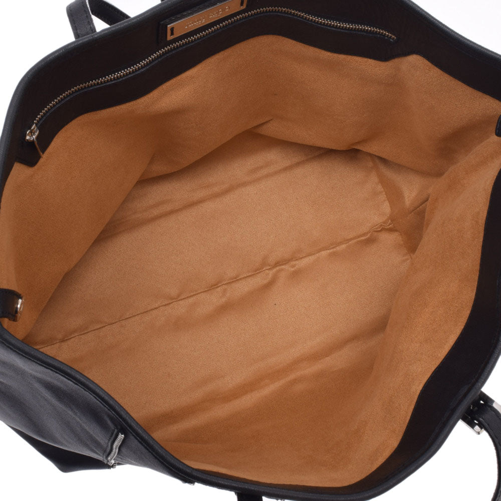 Jimmy Choo Zipper Motif Black Unisex Tote Bag JIMMY CHOO