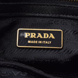 普拉达（prada）普拉达（Prada）皮革手提袋2WAY黑色B10140女士尼龙/小牛皮手提包B等级二手Ginzo