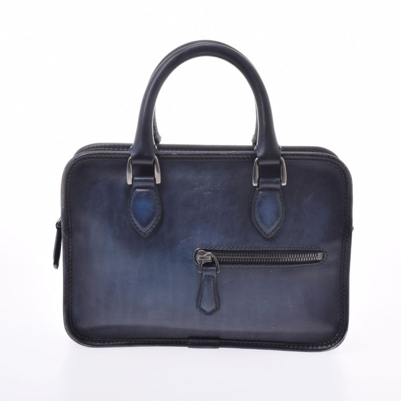 Berluti veltti Anne Joule Mini Shoulder Bag Blue Unisex calf 2WAY bag ab