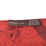 HERMES エルメス ツイリー ディップダイ/DIP DYE 赤系 レディース シルク スカーフ Aランク 中古 銀蔵