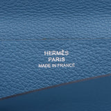 HERMES エルメス MC2 フレミング アズール C刻印(2018年頃) メンズ エヴァーカラー 札入れ Bランク 中古 銀蔵