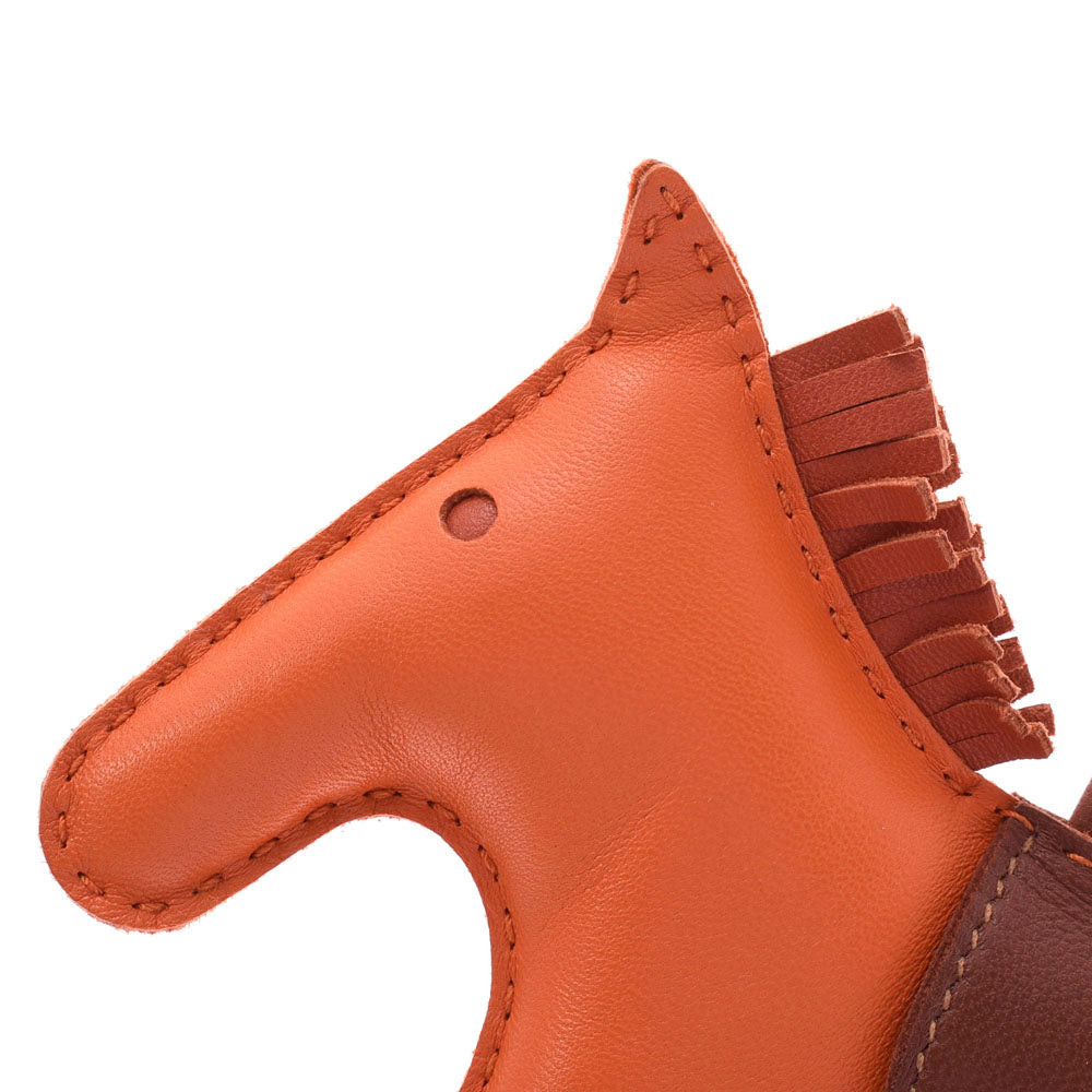 エルメスロデオGM 馬モチーフ オレンジ ブリック フォーブ ユニ