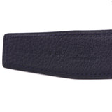 Hermes h belt 95cm REVERSIBLE BLACK / Blue Gold Hardware C / C tofu box calf belt