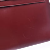 HERMES Hermes Kelly 35 Outer sewing Rouge ash Gold metal fittings ○ G stamped (around 1977) Ladies BOX calf handbag B rank used Ginzo