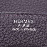 HERMES Hermes,Birkin 25,Lezan Palladium Grounds D Imprint(大约2019年),多哥女士手提包,新银器