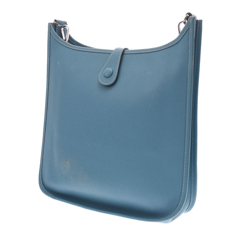 HERMES Hermes Evelyn PM Blue Gene,Unisex,Voepson,Shoulderbag B-Rank,使用银器