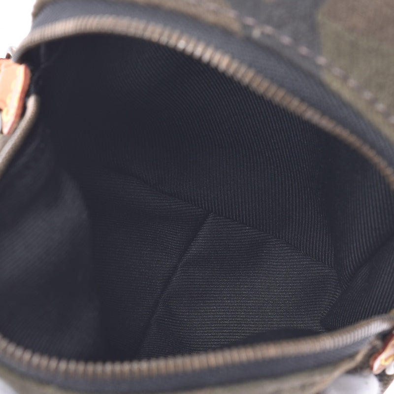 路易威登（Louis Vuitton）路易威登（Louis Vuitton）阿波罗纳米级至尊协作包迷彩/卡其色M44201中性帆布背包日用背包A级二手Ginzo