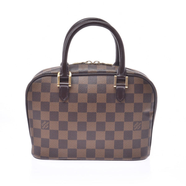 LOUIS VUITTON ルイヴィトン ダミエ サリア ミニ ブラウン N51286 レディース ダミエキャンバス ハンドバッグ ABランク 中古 銀蔵