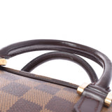 LOUIS VUITTON Ruiviton, Damie, Salar, little brown N51286. Ladies, canvas, canvas, handbag, AB. Clank, used silver.