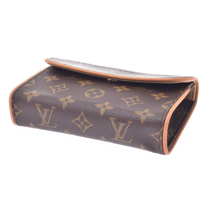 Louis Vuitton Monogram pochette Florence brown m51855 Unisex Monogram canvas waist bag