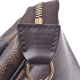 LOUIS VUITTON路易威登Damier Eva 2WAY包棕色N55213女士Damier帆布皮革单肩包A Rank二手货Ginzo