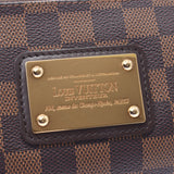 LOUIS VUITTON路易威登Damier Eva 2WAY包棕色N55213女士Damier帆布皮革单肩包A Rank二手货Ginzo