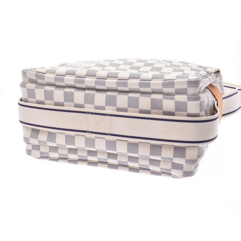 Louis Vuitton Damier Azur Naviglio Shoulder Bag N51189 Used