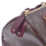 LOUIS VUITTON Louis Vuitton Monogram Mirage Speedy 30 Bordeaux M95586 Ladies Handbag A Rank Used Ginzo