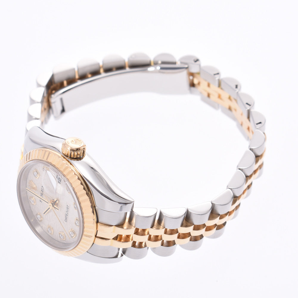 Rolex Datejust 10P Diamond Ladies Watch 178173G ROLEX Used – 銀蔵