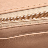 CHANEL Mattelasse Chain Shoulder Bag Diana Beige Gold Hardware Ladies Lambskin Shoulder Bag AB Rank Used Ginzo