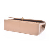 CHANEL Mattelasse Chain Shoulder Bag Diana Beige Gold Hardware Ladies Lambskin Shoulder Bag AB Rank Used Ginzo