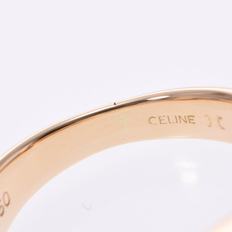 CELINE セリーヌ 11号 レディース K18YG ダイヤ0.50ct リング・指輪 Aランク 中古 銀蔵