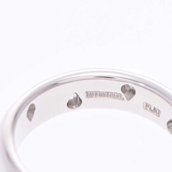 TIFFANY&Co. Tiffany Dots Ring No. 9 Ladies PT/Diamond Ring/Ring A Rank Used Ginzo