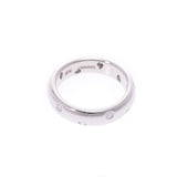 TIFFANY&Co. Tiffany Dots Ring No. 9 Ladies PT/Diamond Ring/Ring A Rank Used Ginzo