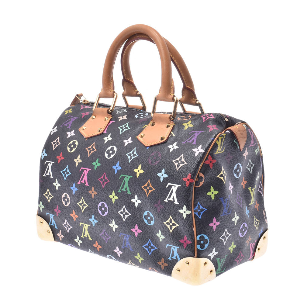 ルイヴィトンスピーディ30 14144 黒 レディース モノグラムマルチカラー ハンドバッグ M92642 LOUIS VUITTON 中古 –  銀蔵オンライン