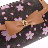 LOUIS VUITTON Louis Vuitton Monogram Cherry Blossom Sack Retro PM Brown M92012 Ladies Handbag B Rank Used Ginzo