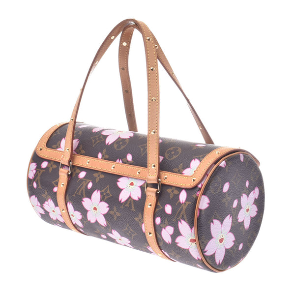 Louis Vuitton Monogram Cherry Blossom Papillon brown m92009 Womens Leather Handbag
