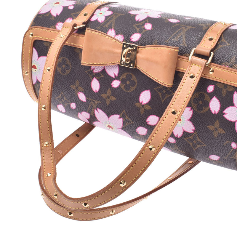 Louis-Vuitton-Monogram-Cherry-Blossom-Papillon-Hand-Bag-M92009