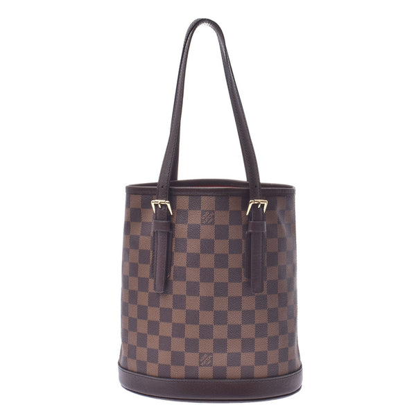 LOUIS VUITTON Ruiviton Damae, Malé, brown, brown, N42240, Ladies, Damiage, Regent, Laser, handbag, handbag. A rank used silver storehouse.