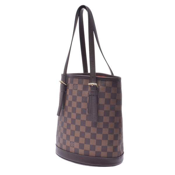 LOUIS VUITTON Ruiviton Damae, Malé, brown, brown, N42240, Ladies, Damiage, Regent, Laser, handbag, handbag. A rank used silver storehouse.