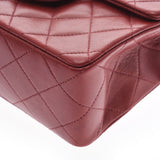 CHANEL シャネル ミニマトラッセ チェーンショルダーバッグ ボルドー系 ゴールド金具 レディース ラムスキン ショルダーバッグ ABランク 中古 銀蔵