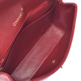 CHANEL シャネル マトラッセ チェーンショルダーバッグ 赤 ゴールド金具 レディース ラムスキン ショルダーバッグ ABランク 中古 銀蔵