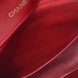 CHANEL シャネル マトラッセ チェーンショルダーバッグ 赤 ゴールド金具 レディース ラムスキン ショルダーバッグ ABランク 中古 銀蔵