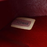 CHANEL シャネル マトラッセ チェーンショルダーバッグ 赤 ゴールド金具 レディース ラムスキン ショルダーバッグ ABランク 中古 銀蔵