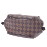 LOUIS VUITTON路易威登Damier Belem PM棕色N51173女士Damier帆布皮革手提包A级二手Ginzo