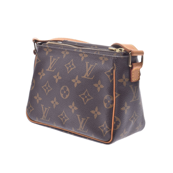 LOUIS VUITTON ルイヴィトン モノグラム ヴィバシテPM ブラウン M51165 レディース モノグラムキャンバス ショルダーバッグ Bランク 中古 銀蔵