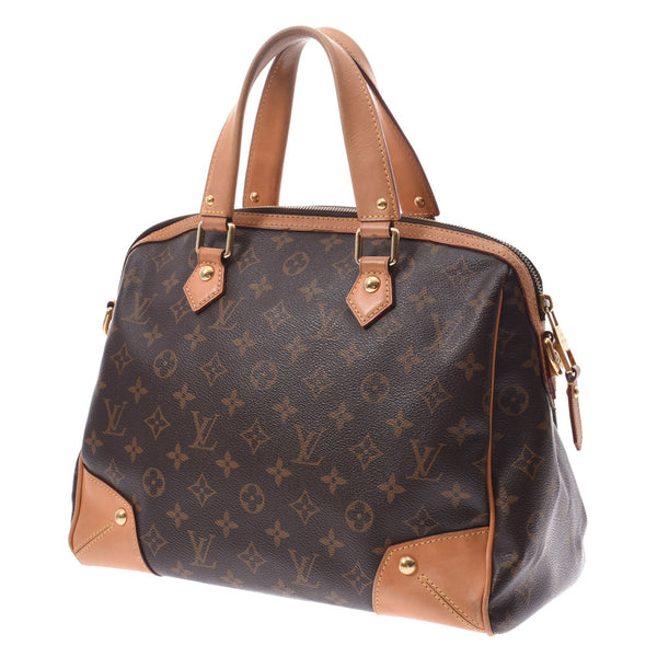 LOUIS VUITTON路易威登Monogram Retiro PM棕色M40325女士Monogram帆布2WAY Bag B二手二手Ginzo