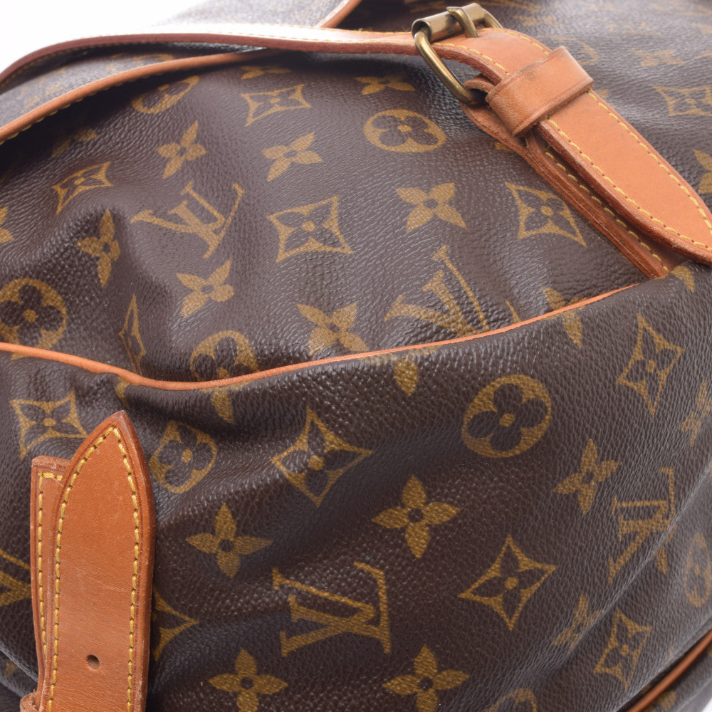 ルイヴィトンソミュール43 14145 ブラウン ユニセックス モノグラムキャンバス ショルダーバッグ M42252 LOUIS VUITTON 中古  – 銀蔵オンライン