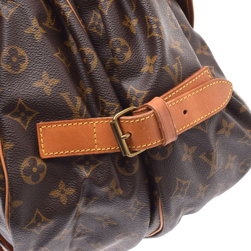 ルイヴィトンソミュール43 14145 ブラウン ユニセックス モノグラムキャンバス ショルダーバッグ M42252 LOUIS VUITTON 中古  – 銀蔵オンライン