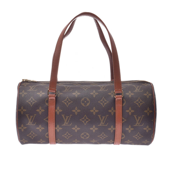 LOUIS VUITTON Louis Vuitton Monogram Papillon GM Old Model Brown M51385 Ladies Monogram Canvas Leather Handbag AB Rank Used Ginzo