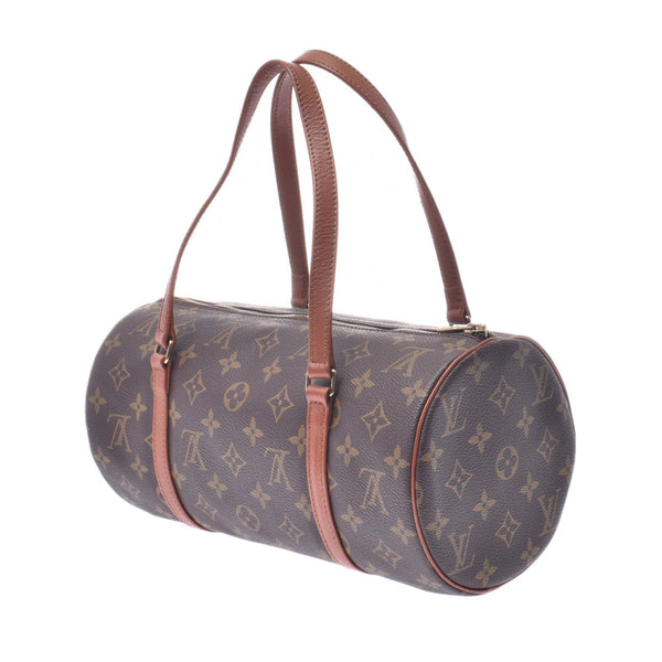 LOUIS VUITTON Louis Vuitton Monogram Papillon GM Old Model Brown M51385 Ladies Monogram Canvas Leather Handbag AB Rank Used Ginzo