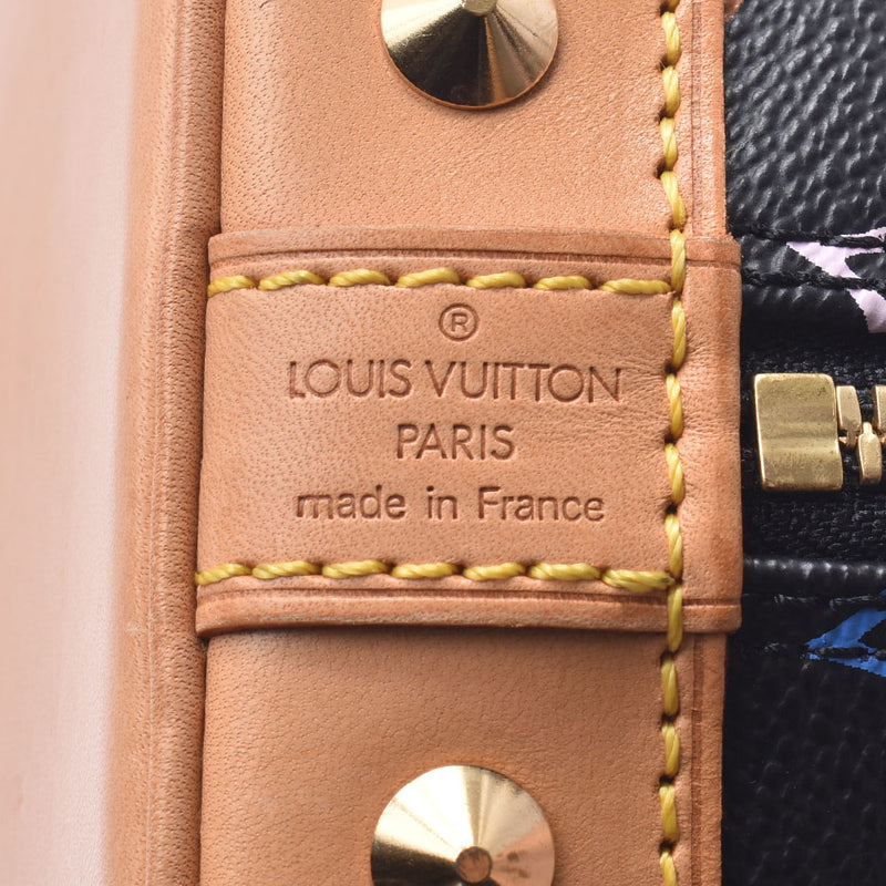 LOUIS VUITTON ルイヴィトン マルチカラー アルマ 黒 M92646 レディース モノグラムマルチカラー ハンドバッグ ABランク 中古 銀蔵