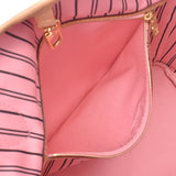 LOUIS VUITTON ルイヴィトンモノグラムジャングルドットネヴァーフル MM 16 years Cruise collection brown / pink / red M41979 lady's monogram canvas tote bag AB rank used silver storehouse