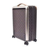 LOUIS VUITTON Louis Vuitton Monogram Horizon 55 Suitcase Brown M23203 Unisex Monogram Canvas Carry Bag B Rank Used Ginzo