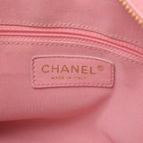 CHANEL Chanel matelasse PTT petit thymeless tote bag pink gold metal fittings Lady's caviar skin handbag B rank used silver storehouse