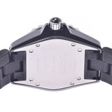 CHANEL CHANEL J12 33mm H0681 Boys Black Ceramic /SS/Rubber Watch Quartz Black Dial AB Rank Used Ginzo