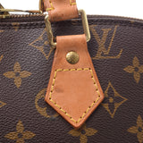 LOUIS VUITTON ルイヴィトン モノグラム アルマ ブラウン M51130 レディース モノグラムキャンバス レザー ハンドバッグ Bランク 中古 銀蔵