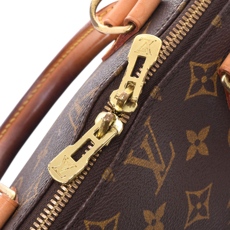 LOUIS VUITTON ルイヴィトン モノグラム アルマ ブラウン M51130 レディース モノグラムキャンバス レザー ハンドバッグ Bランク 中古 銀蔵