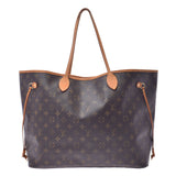 LOUIS VUITTON ルイヴィトンモノグラムネヴァーフル GM brown M40157 unisex tote bag B rank used silver storehouse